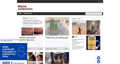 Desktop Screenshot of memecollection.net