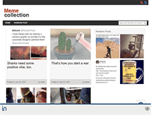 Tablet Screenshot of memecollection.net